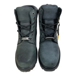 Cactus 633 Black Suede Leather Oil Slip Resistant WORK BOOT Size: Mens US 7.5